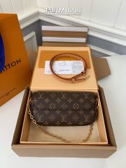 L X V WALLET ON CHAIN IVY size：23.5*12*4.3cm（Multiple colors） - Image 2