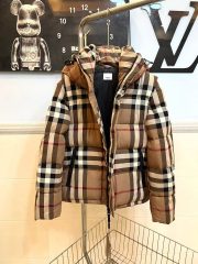 B B R Down Jacket （Classic diamond-shaped stripes）