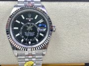 Rolxx Sky-Dweller Black Dial Replica - Image 2