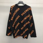 BLCG full-print subtitle sweater