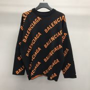 BLCG full-print subtitle sweater