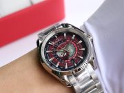 OMG Seamaster Aqua Teera 150 Meter Watch 41mm Dark Blue Diameter 316l Stainless Steel Strap - Image 9