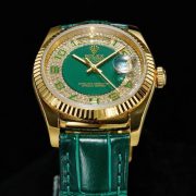 Rolxx Day-Date Belt Green Enamel full of Stars 36mm - Image 5