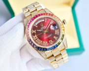 Rolxx Oyster Day-Date Diamond Setting 41mm Eternal Gold - Image 5