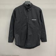 BLCG blurry letters long sleeve shirt