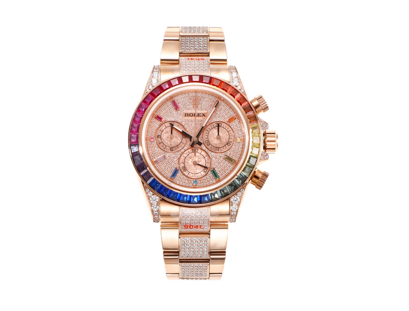 D38893B9-EF2B-97F1-D16F-0F0A232F6059 Rolxx Daytona Rainbow Replica Size:40mm - Image 1
