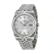 Rolxx Silver Watch Replica - Image 2
