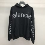 BLCG lettered hooded sweatshirt