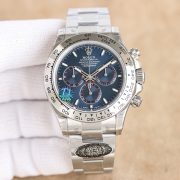 Rolxx Daytona White Gold Blue Dial Size:40mm