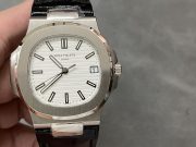 PP Nautilus 5711 White Dial Leather - Image 2