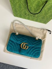 GUC Marmont Series of Cashmere cross-body bag Size：26*15*7cm - Image 2