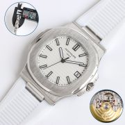 PP Nautilus 5711 White Dial Rubber - Image 3