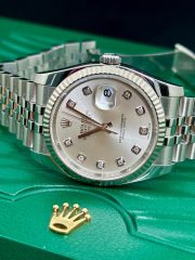 Rolxx Silver Watch Replica - Image 7