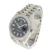 Rolxx DayDate Black Diamond Replica - Image 2