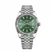 Rolxx Datejust 41mm Mint Green Dial Replica
