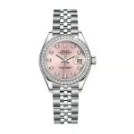 Rolxx Datejust Pink Diamond Replica