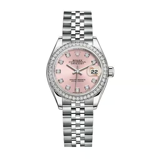 DEF5F9FC-B90E-5C30-2569-3F8ABE9F98C8 Rolxx Datejust Pink Diamond Replica - Image 1