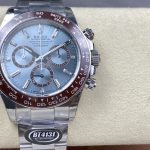 Rolxx Daytona Ice Blue diamond time Size:40mm