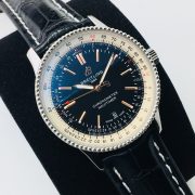 BRT Navitimer 41 Replica Leather Black