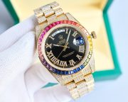 Rolxx Oyster Day-Date Diamond Setting 41mm Eternal Gold - Image 8