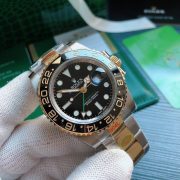 Rolxx Gmt-Master II Two Tone Black Dial Size:40mm - Image 3