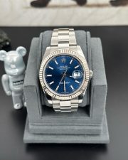 Rolxx Datejust Blue Dial Steel Replica - Image 3