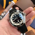 BRT Super Ocean 44mm Black Rubber Bracelet