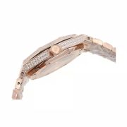 APS Royal Oak Iced Out Rose Gold Replica - Image 5