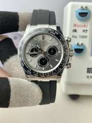 Rolxx Daytona White Gold Black Size:40mm