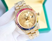 Rolxx Oyster Day-Date Diamond Setting 41mm Eternal Gold - Image 9