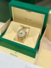 Rolxx Daytona Gold diamond time Size:40mm - Image 2