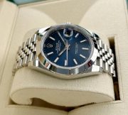 Rolxx Steel Blue Dial Replica - Image 6