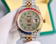 Rolxx Oyster Datejust Arabia Full Diamonds Deluxe
