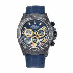 Rolxx Daytona Cosmograph Color Fish Pattern Dial Size:40mm