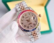 Rolxx Oyster Datejust Arabia Full Diamonds Deluxe 41mm - Image 4