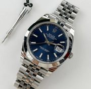 Rolxx Steel Blue Dial Replica - Image 8