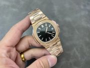 PP Nautilus Rose Black Dial Replica 5711/5811 - Image 6