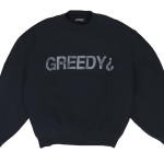 'Greedy ?' Crewneck "Black" GUT MHDS 0002
