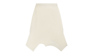 'Fuck You Very Much' Upside-Down Midi Skirt "White" VTM WBTM 0003 - Image 2