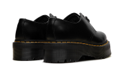 1461 Quad Polished Smooth Leather Derby "Black" 25567001 - Image 3