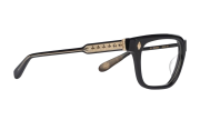 18K Gold Plated Black Glasses "Ambidixtrous" CHRM0830 - Image 2