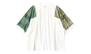 18.5/-Jersey Bandanna Huge T "Cookie - Khaki" K2404SC171-KHA