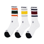 'Miami' Striped Socks "Multi Color" CHRM0145
