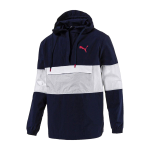1/2 Zip Windbreaker "Blue" 851643 06