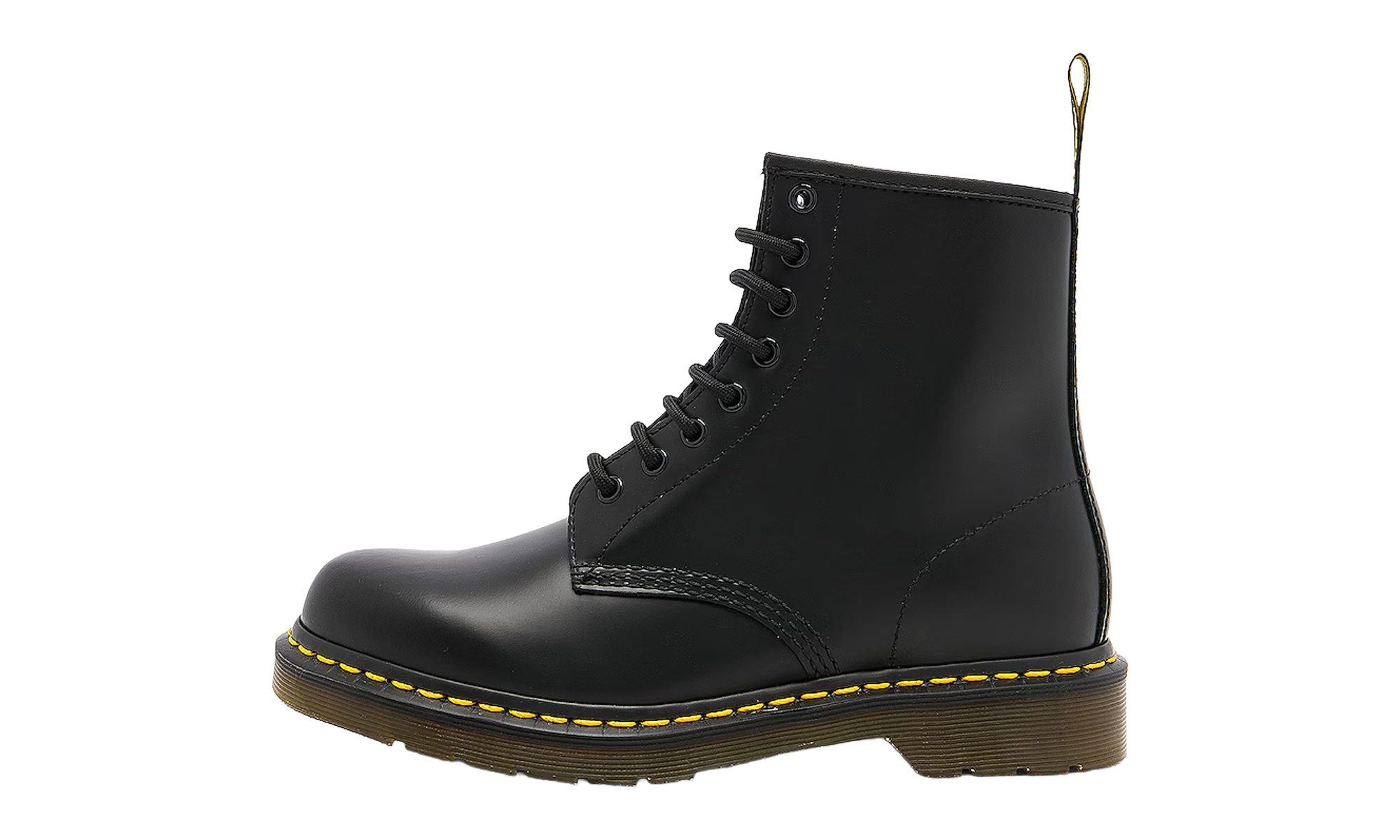 s3i8ugb9kqe7nc9l615972tsm167 1460 Nappa Leather Lace Up High Top "Black Nappa" 11822002 - Image 1