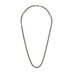 18" Paper Chain Necklace "Silver" CHRM0324