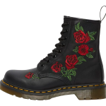 1460 Vonda Floral Leather Lace Up Boots "Black — Softy T" 24722001