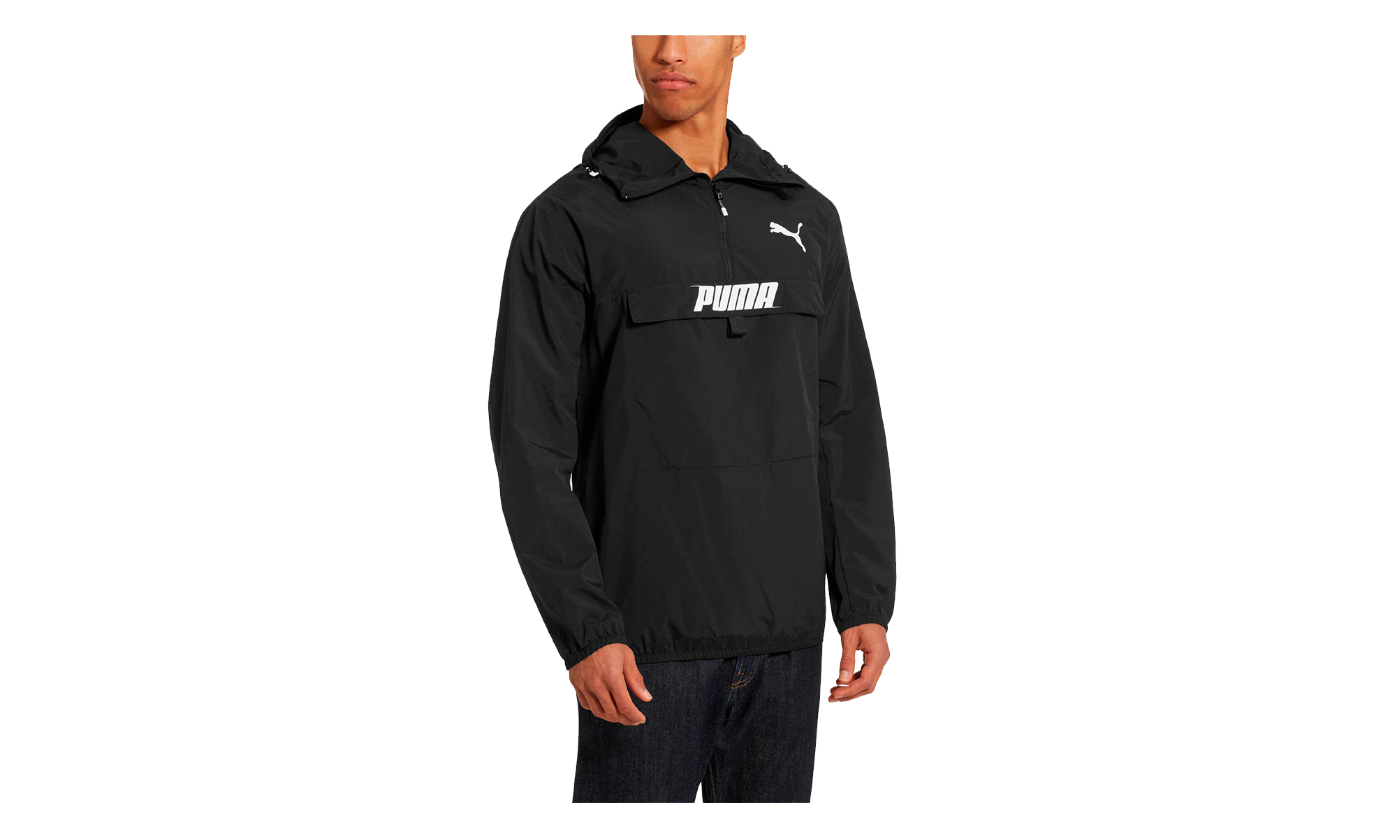 v2viv4fevttexhg8h63ruclddcj5 1/2 Zip Jacket "Black" 854061 01 - Image 1